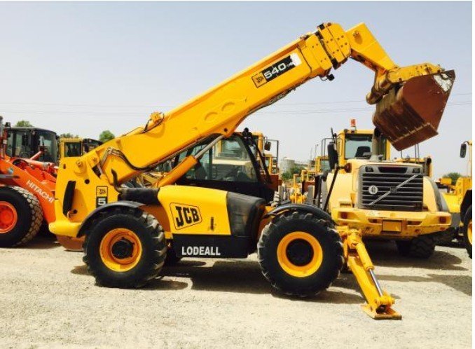 JCB 540-170 Loadall telehandler, fleet unit FL-03, from the Axom Transport fleet